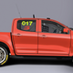 Ain’t no ordinary Holden Colorado. (Photo Credit: Supercars Championship)
